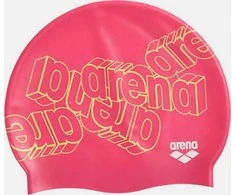Arena Kepuraitė Pływacki Print Alphabet Junior Rožinė