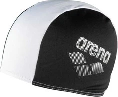Arena plaukimo kepuraitė Polyester Ii Jr 002468/510 Juoda/balta