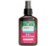 Arganicare 10 in 1 Keratin Plaukų lakas Treatment Detangling &amp; Minkštinantis ir glotninantis, 150 ml