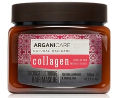 Arganicare Collagen Hair Treatment Kreminis Mask Restructuring, 500 ml