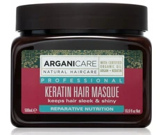 Arganicare Keratin Hair Treatment Kreminis Mask maitininantis &amp; Repairing, 500 ml