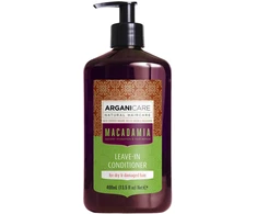 Arganicare Macadamia Hair Leave-In Conditioner maitininantis &amp; Repairing, 400 ml
