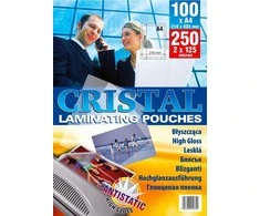 Argo A4 laminavimo folija ARGO 320417 blizgi 175mic 100 vnt