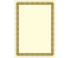 ARGO Galeria Papieru Diplomų popierius Auksinis, A4, 250g (20) 0710-004