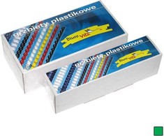 Argo Plastikinis stuburas 6mm ARGO 405065 žalias 100 vnt.