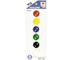 ARGO 32 Magnetai lentoms MIX 20 mm, 6 vnt., WF-20 0610-011