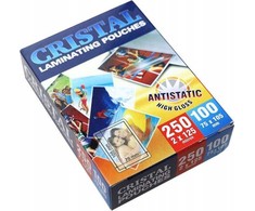 ARGO Laminavimo vokeliai Cristal, 75x105mm, 125 mikronų, 100 vnt