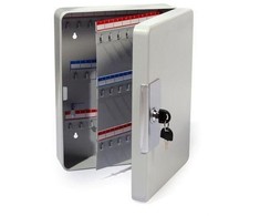 ARGO Dėžutė raktams (100 vnt.) 300x230x78mm+100 raktų pakabukų HF300C-100K, pilkos spalvos