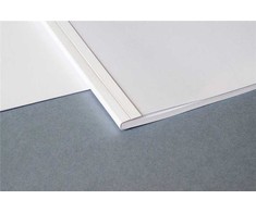 Argo Mokyklinės įrišimo viršeliai A4 STANDING 429501 balti 50mm 20 vnt.