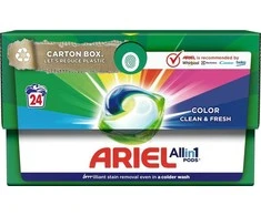 Skalbimo kapsulės Ariel Color, 24vnt