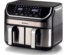 Gruzdintuvė Ariete 4625/00 Air Fryer Dual juodai-sidabrinis