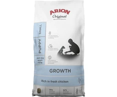 AIN ARION Original Puppy Small Growth vištiena – sausas Maistas šunims – 7kg