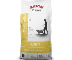 AIN ARION Original Light – sausas Maistas šunims – 12kg