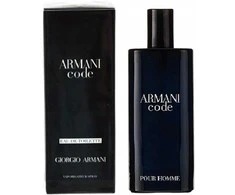 Giorgio Armani Code EDT tualetinis vanduo vyrams, 15 ml