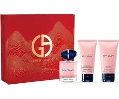 Armani My Way rinkinys moterims (kvepalai EDP, 50 ml + dušo želė, 50 ml + kūno losjonas, 50 ml)