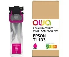 „Armor OWA Armor“ rašalinis spausdintuvas „Epson WF C5390/5890“ rausvai raudonas, 77 ml, komp. C13T11D340
