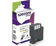 WECARE ARMOR juosta skirta DYMO S0720530, juoda/balta, 12mm x 7m