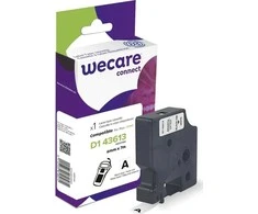 Armor WECARE Taśma ARMOR do DYMO S0720780, juoda/balta, 6mm x 7m