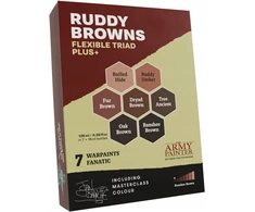 Army Painter Armijos dažytojas. Armijos dažytojas: Lankstus triadas PLUS+ – Ruddy Browns