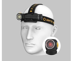 Prožektorius Armytek Wizard C2 WR Magnet, šilta balta/raudona