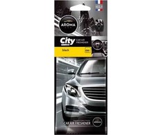 Oro gaiviklis aroma car city card juodas