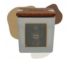 Aroma Home Orris &amp; Sage Orris kvapioji žvakė, 115 g