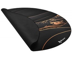 Arozzi Zona Round Floor Pad | Juodas/Gold
