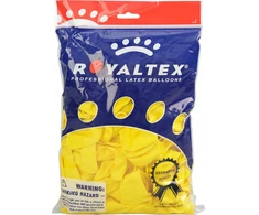 Arpex Pastel geltoni balionai 25cm 100 vnt