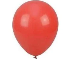 Arpex Pastelinės raudonos spalvos balionai 30 cm 100 vnt.