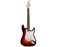 Arrow Tonecaster ST 111 Tobacco Burst Rosewood/Baltas - elektrinė gitara