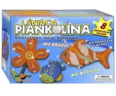 ARTANDPLAY Vaikiškas Plastilinas-Foam Glossy 8 Spalvos
