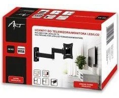 ART RAMT AR-82 ART laikiklis AR-82 prie televizoriaus LCD/LED 10-27 15KG kor. vertikalus/horizontalus 28cm
