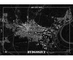 Art-Map Dekoratyvinis plakatas - Bydgoszcz