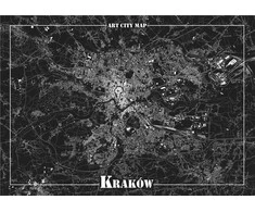 Art-Map Dekoratyvinis plakatas - Krokuva