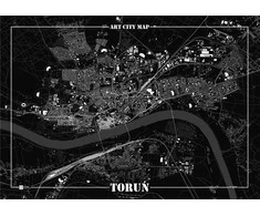 Art-Map Dekoratyvinis plakatas - Toruń
