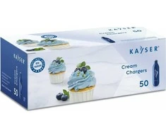 Art N2O kasetės plaktos grietinėlės sifonui 7,5g Kayser 50 vnt/pak.