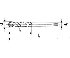 Grąžtas Art-Pol grąžtai SDS PLUS 28x1000mm