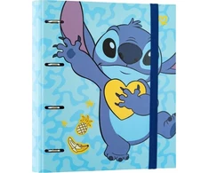 „Disney Stitch“ – A4 formato segtuvas iš „Tropical“ kolekcijos (4 žiedai, gumytė)