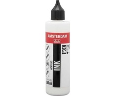 Artequipment Amsterdam Acrylic Ink Bottle Titanium Baltas 105