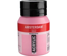 Akrilinė dažai - KVINAKRIDONAS - Amsterdam - 500ml - ŠVIESIAI ROŽINĖ - Atsparumas šviesai