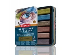 Artequipment Derwent XL Graphitint Blocks 6 stk tin