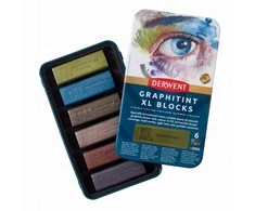 Artequipment Derwent XL Graphitint Blocks 6 stk tin