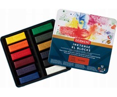 Artequipment Derwent XL Inktense Blocks 12 stk tin