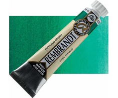 Artequipment Rembrandt Watercolour Tube Phthalo Žalias 675