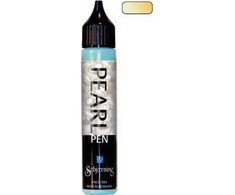Artequipment Schjerning Pearl Pen, geltonas, skystas, 3D efektas, 28 ml, 1 vnt.