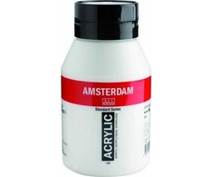 Artequipment TALENS AMSTERDAM COLOUR ACRYLIC 1000ml TITANIUM Baltas uniw