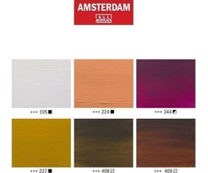 Amsterdam Standard serijos akrilinių dažų portretų rinkinys 6 × 20 ml