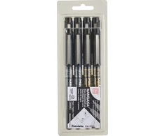 Artequipment ZIG CARTOONIST MANGAKA Juodas 8-set