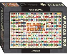 Artglob Dėlionė 1000 vnt. - Pasaulio vėliavos