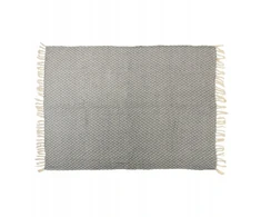 Articasa Arti Casa - Diamond Pattern Cotton Blanket 130x170 cm (Mėlyna / Baltas)